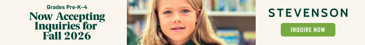 Stevenson Lower Division 2025-26 Display Ad 728x90 B Version