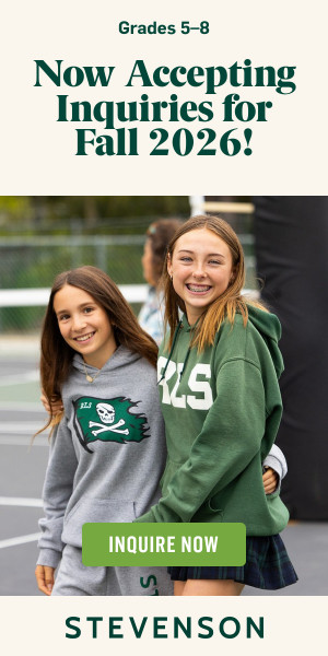 Stevenson Middle Division 2025-26 Display Ad 300x600 B Version