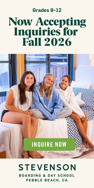 Stevenson Upper Division Boarding 2025-26 Display Ad 300x600 B Version