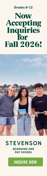 Stevenson Upper Division Day 2025-26 Display Ad 160x600 A Version