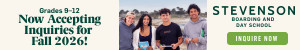 Stevenson Upper Division Day 2025-26 Display Ad 300x50 A Version