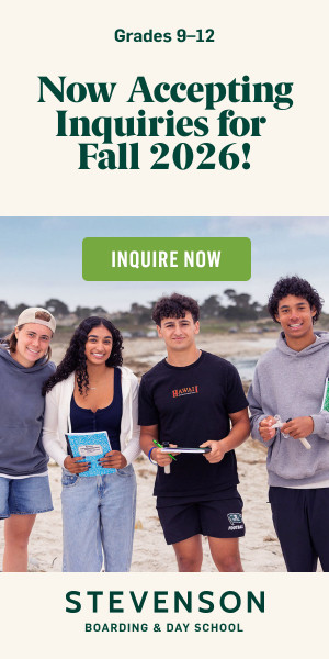 Stevenson Upper Division Day 2025-26 Display Ad 300x600 A Version