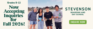 Stevenson Upper Division Day 2025-26 Display Ad 320x100 B Version