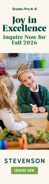 Stevenson Lower/Middle Division 2025-26 Retargeting Ad 160x600 A Version