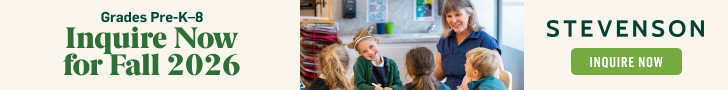 Stevenson Lower/Middle Division 2025-26 Retargeting Ad 728x90 B Version